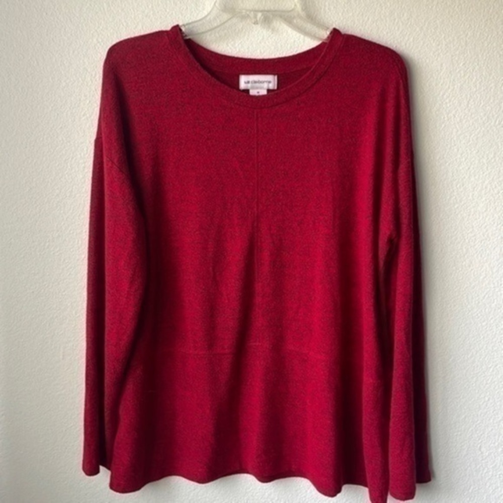Liz Claiborne sweater women’s red size medium